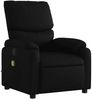 vidaXL Massage-Relaxsessel, Kunstleder, Schwarz 3205712 Bild 3
