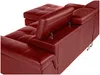 Vente-unique - Ecksofa Leder - Ecke Links - Rot - MISHIMA Bild 3