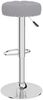 vidaXL Barhocker 2 Stk. Grau Stoff [332971] Bild 5