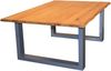 Couchtisch Baumkante 120x80 cm Wildeiche silber grau SESSA 68865635 Bild 2