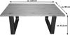 Couchtisch Baumkante 120x80 cm Wildeiche silber grau SESSA 68865635 Bild 3