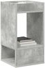 vidaXL Beistelltisch 2 pcs Beton Grau 30 x 30 x 56 cm Holzwerkstoff 890935 Bild 3
