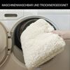 Möve Badematte Superwuschel, Badvorleger, Badezimmer Teppich, Höhe 40 mm, rutschhemmend beschichtet, schnell trocknend, strapazierfähig, fußbodenheizungsgeeignet, Polyester, rechteckig, Mikrofaser-Badematte, Badteppich, rechteckig, rund & als 3-tlg. Set Bild 4