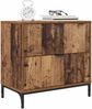 vidaXL Nachttisch Altholz 63,5 x 36 x 61 cm Holzwerkstoff 883472 Bild 3