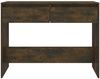 vidaXL Konsolentisch Räuchereiche 100x35x76,5 cm Holzwerkstoff 813035 Bild 5