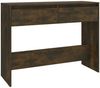 vidaXL Konsolentisch Räuchereiche 100x35x76,5 cm Holzwerkstoff 813035 Bild 2