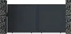 Vente-unique - NAZARIO Eingangstor Metall Grau - B 4,6 cm x H 178 cm x L 348 cm Bild 3