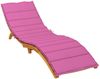 vidaXL Sonnenliegen-Auflage Rosa Oxford-Gewebe 361404 Bild 3