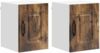 vidaXL Geschirrspülerfront Kalmar 2 pcs Geräucherte Eiche 884505 Bild 2