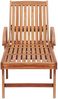 vidaXL Sonnenliege mit Auflage Königsblau Massivholz Teak 3063016 Bild 5