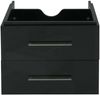 Premium Waschbeckenunterschrank HWC-D16, Waschtischunterschrank Waschtisch Badmöbel, hochglanz 60cm ~ schwarz Bild 4