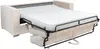 Vente-unique - LORETO Sofa Stoff Schokoladenbraun - B 223 cm95 cm x H 90 cm x L 215 cm Bild 3