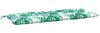 vidaXL Gartenbank-Auflage Blattmuster 120x50x7 cm Oxford-Gewebe 378951 Bild 4