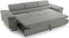 Selsey 'Capurso' Schlafsofa mit verstellbaren Kopfstützen und Stauraum, Cord, Beige Bild 4