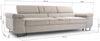 Selsey 'Capurso' Schlafsofa mit verstellbaren Kopfstützen und Stauraum, Cord, Beige Bild 3