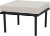 Sofa 231x174x66 mit Stahl und Olefin, verstellbar, beige Bild 5