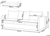 Schlafsofa HOLSEN Taupe Stoff Bild 2
