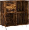 vidaXL Plattenschrank Räuchereiche 84,5x38x89 cm Holzwerkstoff 831777 Bild 2