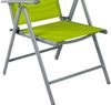 4 Stück Garten Klappstuhl Aluminium - Textilen Silbergrau/Lime Bild 3
