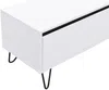 Vente-unique - ABUJA TV unit Holz, Platte Weiß - B 40 cm x H 45 cm x L 160 cm Bild 5