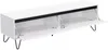 Vente-unique - ABUJA TV unit Holz, Platte Weiß - B 40 cm x H 45 cm x L 160 cm Bild 4