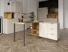 Carryhome 'TINO OFFICE' Kommode 1-türig niedrig, MDF Kaschmir, 52.4 x 87.4 x 37 cm, mit Softclose und höhenverstellbaren Fachböden Bild 2