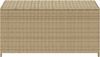 vidaXL Gartentruhe Beige 190L Poly Rattan 365323 Bild 4