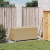 vidaXL Gartentruhe Beige 190L Poly Rattan 365323 Bild 3