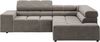 Home affaire Ecksofa Ancona, Ecksofa, incl. Kopfteilverstellung, Breite 249 cm, L-Form, wahlweise motorische Sitztiefenverstellung, B/T(H: 249/215/70 cm Bild 2