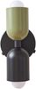Wandleuchte Trorlos Metall 22x12x12 cm Grün/Schwarz [lux. pro] Bild 4