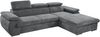 WERK2 Ecksofa Cosmo modern und bequem, Breite 282cm, L-Form, Eckcouch mit Schlaffunktion, Bettkasten & verstellbaren Kopfteilen Bild 4