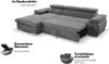 WERK2 Ecksofa Cosmo modern und bequem, Breite 282cm, L-Form, Eckcouch mit Schlaffunktion, Bettkasten & verstellbaren Kopfteilen Bild 3