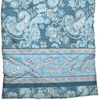 CASATEX Bettwäsche Sentta Blau Satin 155 x 220 + 80 x 80 cm Bild 3