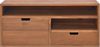 vidaXL TV-Schrank 90x30x40 cm Massivholz Teak 326118 Bild 2