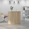 vidaXL Empfangstresen Sonoma-Eiche 100 x 50 x 103,5 cm Holzwerkstoff 3324162 Bild 4