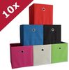 VCM 10er-Set 'Boxas' Faltbox, 28 x 27 x 27 cm, schwarz Bild 4