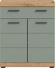 Xonox Scout Standschrank (B/H/T: 74x88x31 cm) in Salbei und Artisan Eiche Nachbildung Bild 2