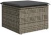 vidaXL Garten Essgruppe mit Kissen mit Speicher 6 pcs Grau 3355458 Bild 5
