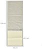 PawHut Kratzbrett 2er Kratzmatte, Sisal Kratzteppich für Katze, Katzenkratzmatte, (Kratzspielzeug, 2-tlg, Kratzstamm), Beige+Grau 130 x 45 x 0.3 cm Bild 3