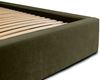 Polsterbett Doppelbett Bett AMADA 160x200cm in Stoff Ditra Grün Bild 4