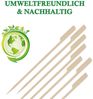Bestlivings Grillspieß BBQ/Schaschlickspieß, 20cm (200-St, Pack), Biologisch abbaubar Grill Party, Spieße für Grillen Cocktails Obst Bild 3