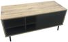 MAILBOX Lowboard MDF Dunkel Anthrazit Und Natur Bild 5