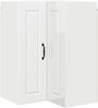 vidaXL Wand-Eckschrank PORTO Hochglanz Weiß 57 x 57 x 80 cm 885429 Bild 2