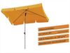 Schneider Schirme 'Locarno' Sonnenschirm, Stahl / Polyester madarine, 180 x 120 cm Bild 5