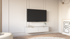 Selsey 'Vena' - TV-Hängeboard 2-türig, Weiß, 140 cm Bild 3