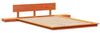 vidaXL Bettgestell Braun 120 x 190 cm Holz 872412 Bild 4