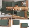 Hängeschrank Fame-Line Grün-Gold Landhaus 60 cm Flach Vicco Bild 2
