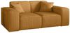 Sofa Designersofa CELES PREMIUM 2-Sitzer in Stoff Scala Senfgelb Bild 2