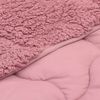 vidaXL Ganzjahresbettdecke Gepolstert Rosa 240 x 260 cm 42026276 Bild 5
