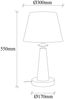 Tischlampe, 'Pardo', 55 x 30 x 30, Antiquität Bild 3